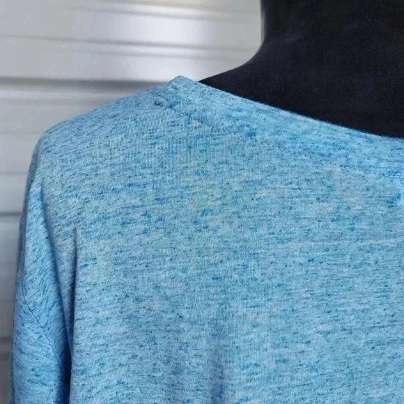 $55 Calvin Klein Performance Shirt Blue White Stretch Short Sleeve Plus Size 3X - Picture 5 of 11